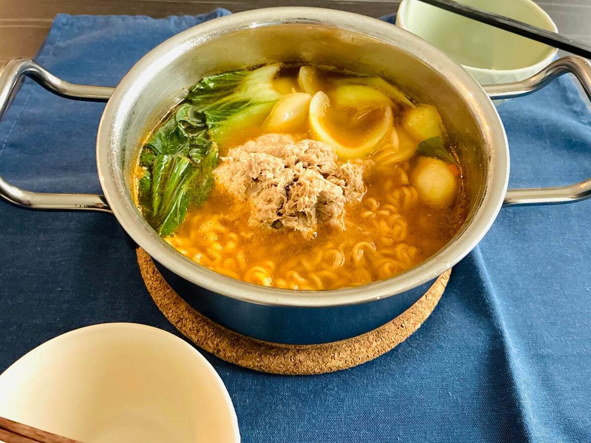 農心ジャパン公式「ツナでヘルシー担々鍋」