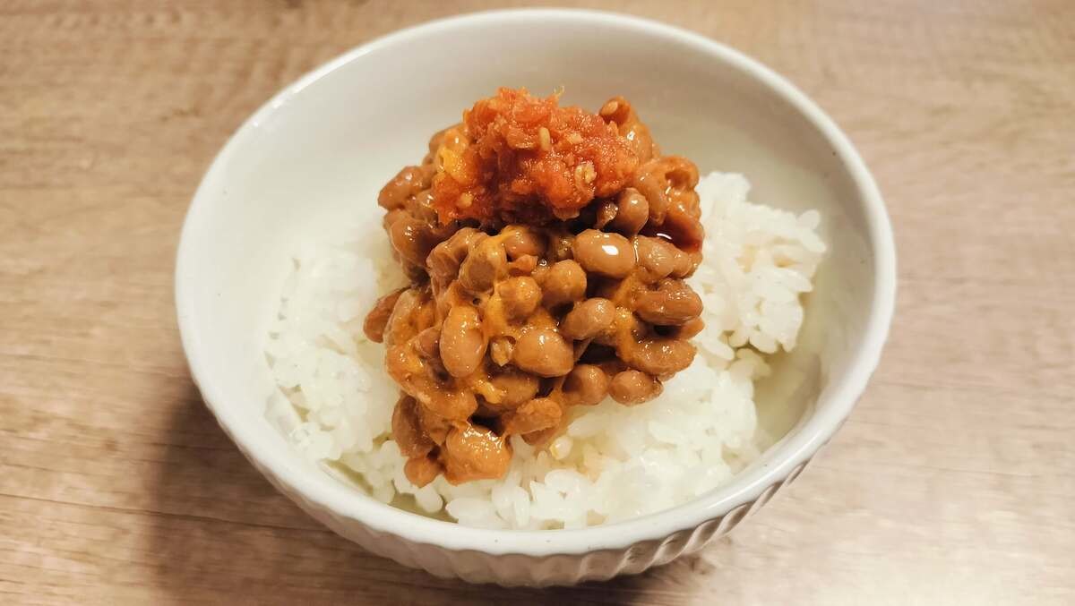 鮭にんにく辣油