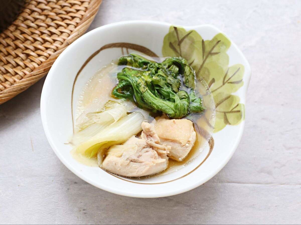 野﨑洋光さん「水から煮るあっさり鍋」のレシピ