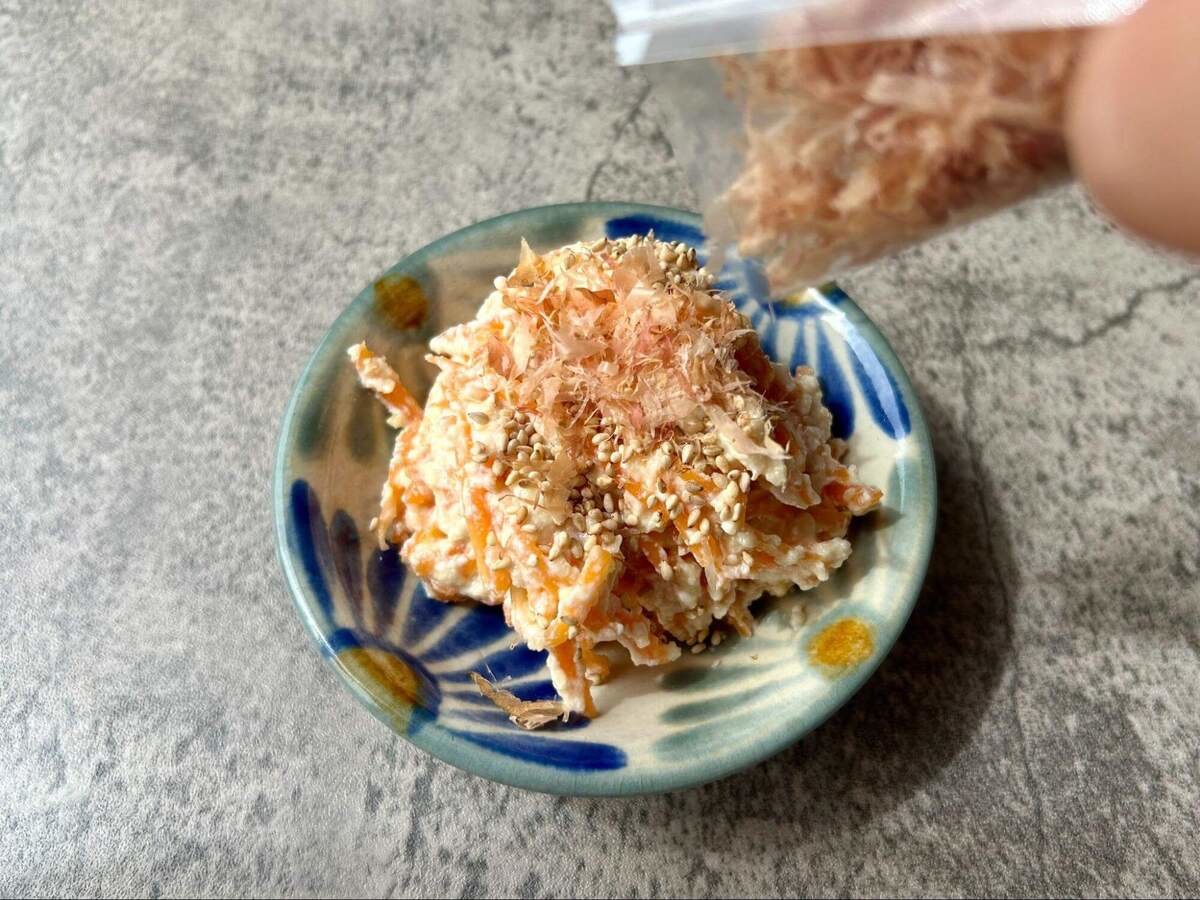長谷川あかりさん「粉チーズ白あえ」のレシピ