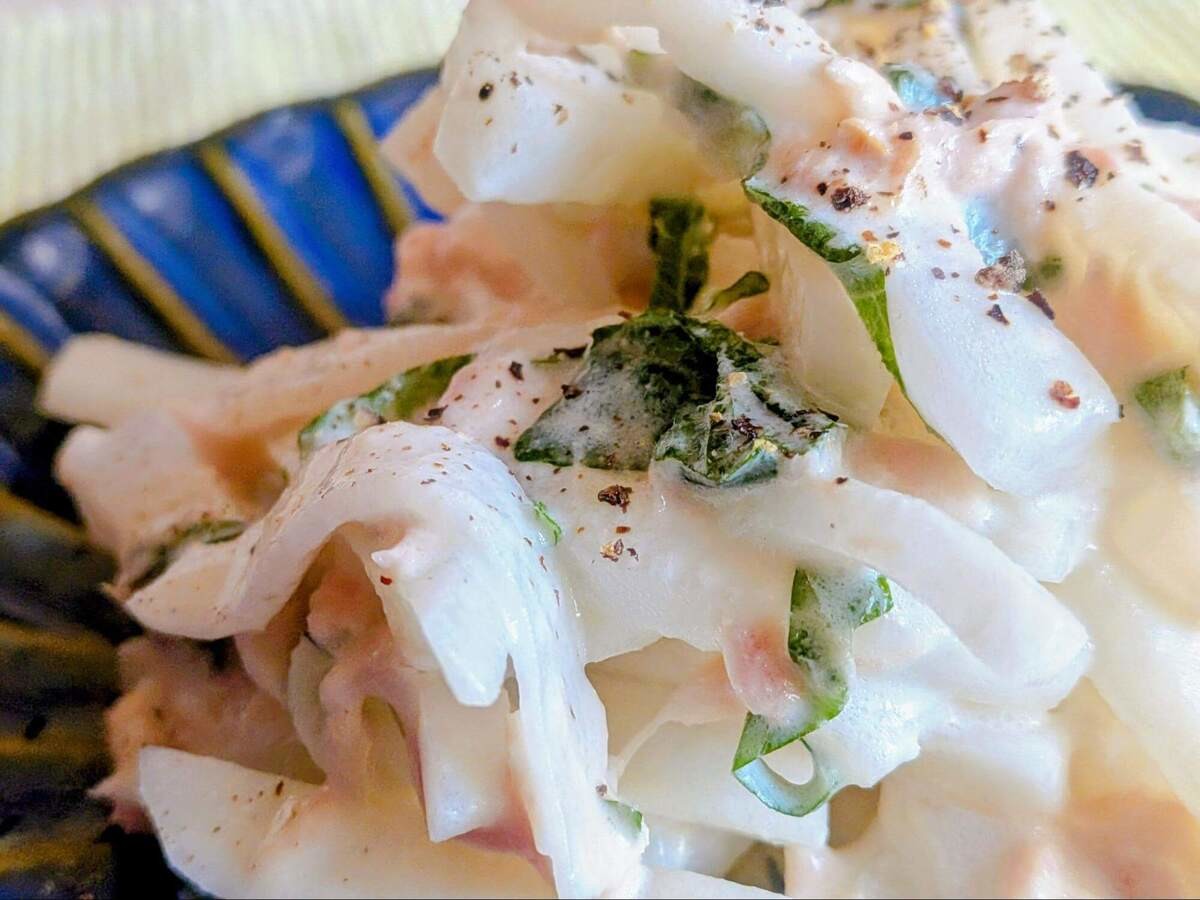 和田明日香さん「大根ツナマヨサラダ」