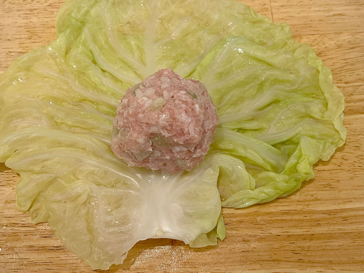 笠原将弘さん「和風ロールキャベツ」のレシピ