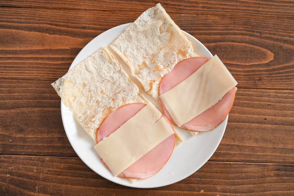 「ハムチーズ油揚げ」