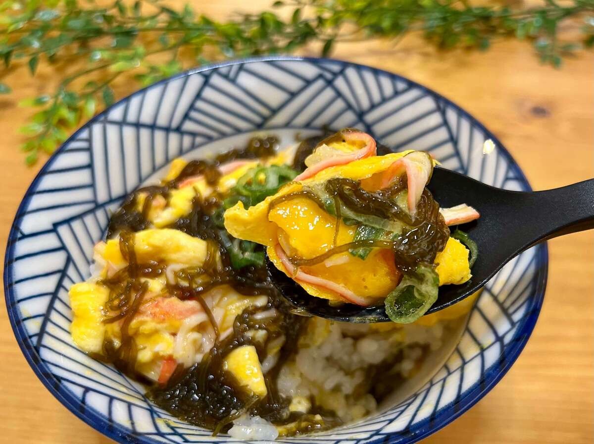 タサン志麻さん「もずく天津飯」のレシピ