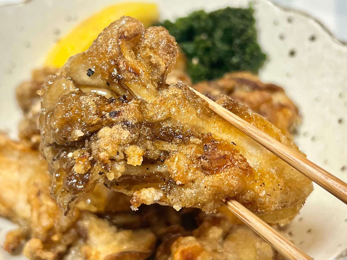まいたけのカリカリ唐揚げ