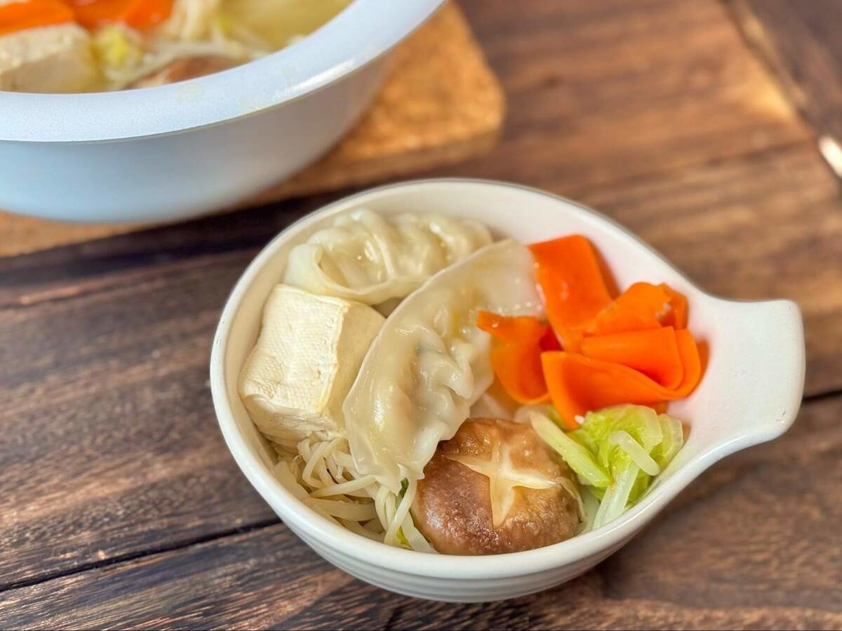 木村拓哉さん「餃子鍋」