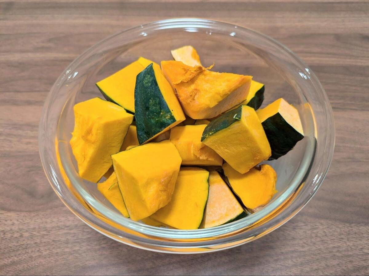 「アンパンマンポテトとかぼちゃのディップサラダ」のレシピ