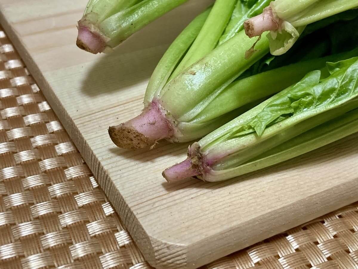 ほうれん草の切り方