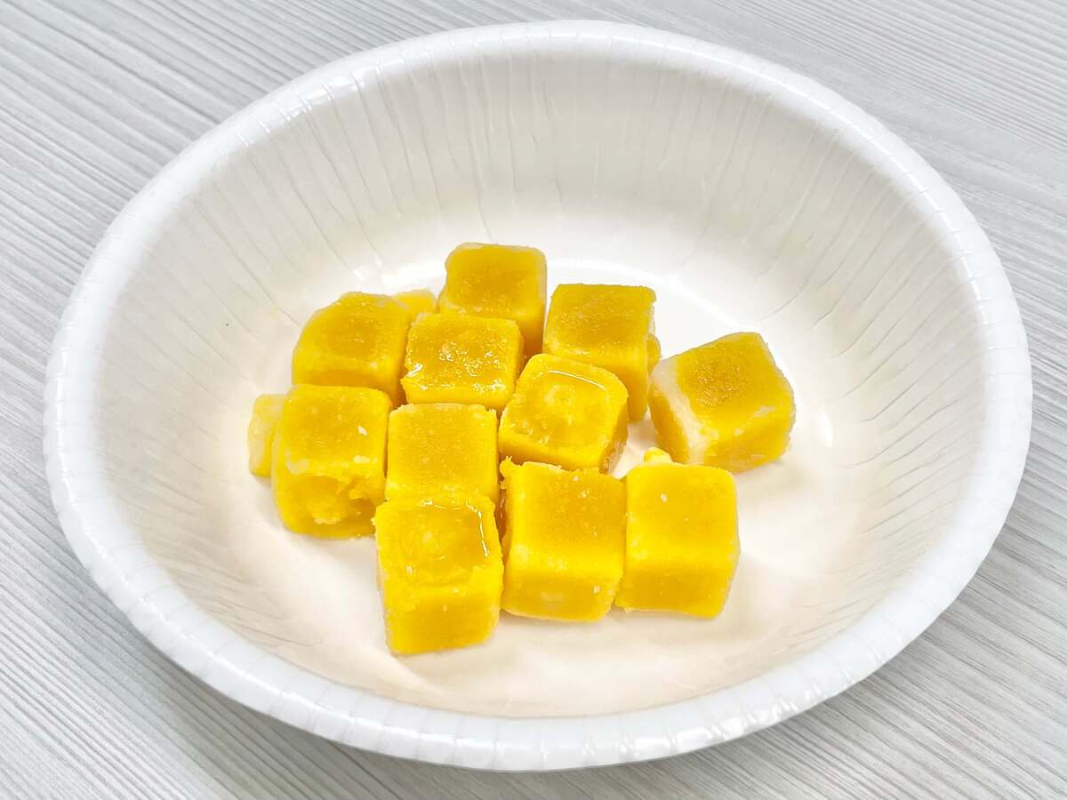 セブン「マンゴー＆マンゴー スムージー」