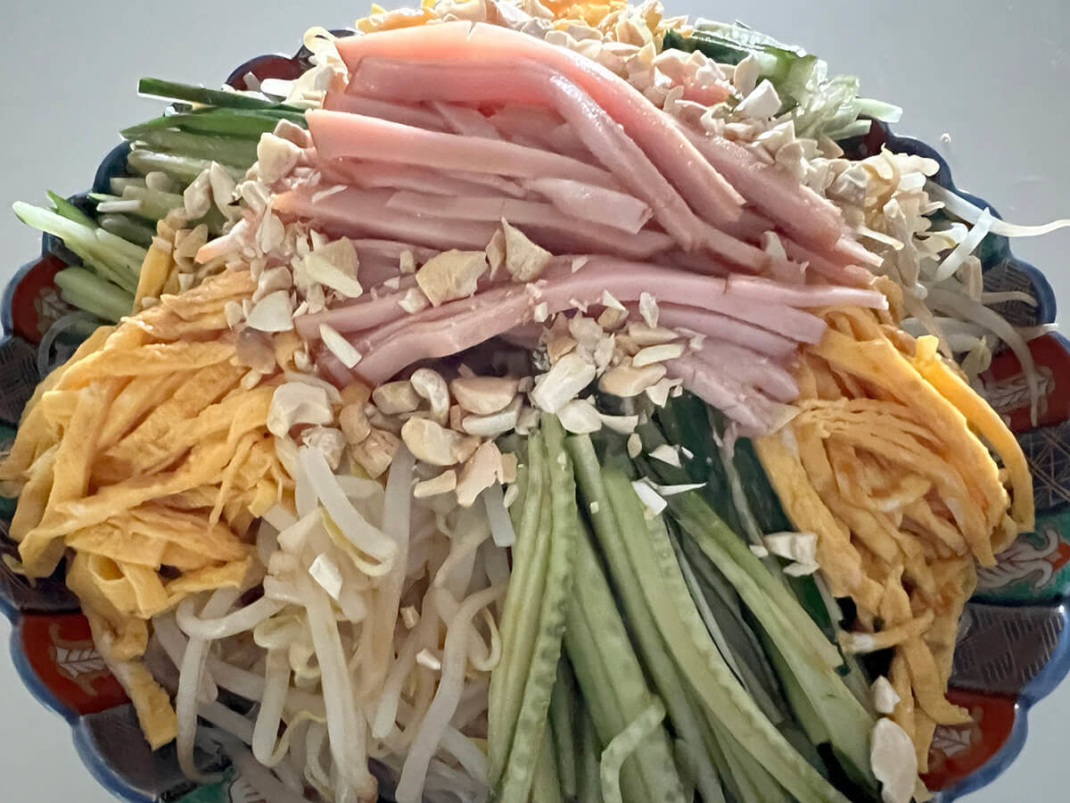 小林まさみさん「中華風春雨サラダ」