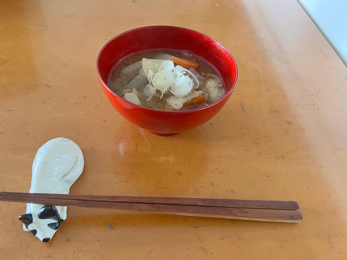 笠原将弘さん「豚汁」のレシピ