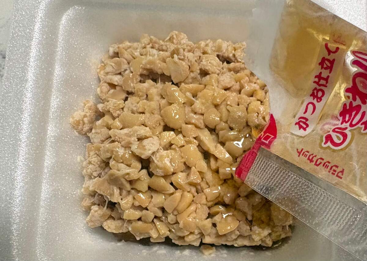 「ちくわ納豆」