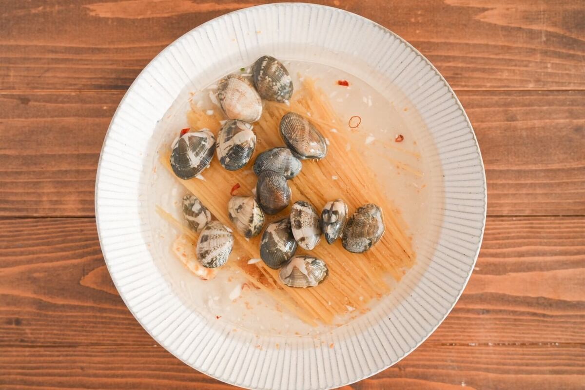 冷凍子ママさん「ワンボウルで作る【ひとりパスタ】ボンゴレビアンコ」