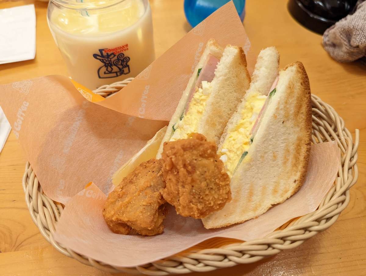 コメダ珈琲メニュー