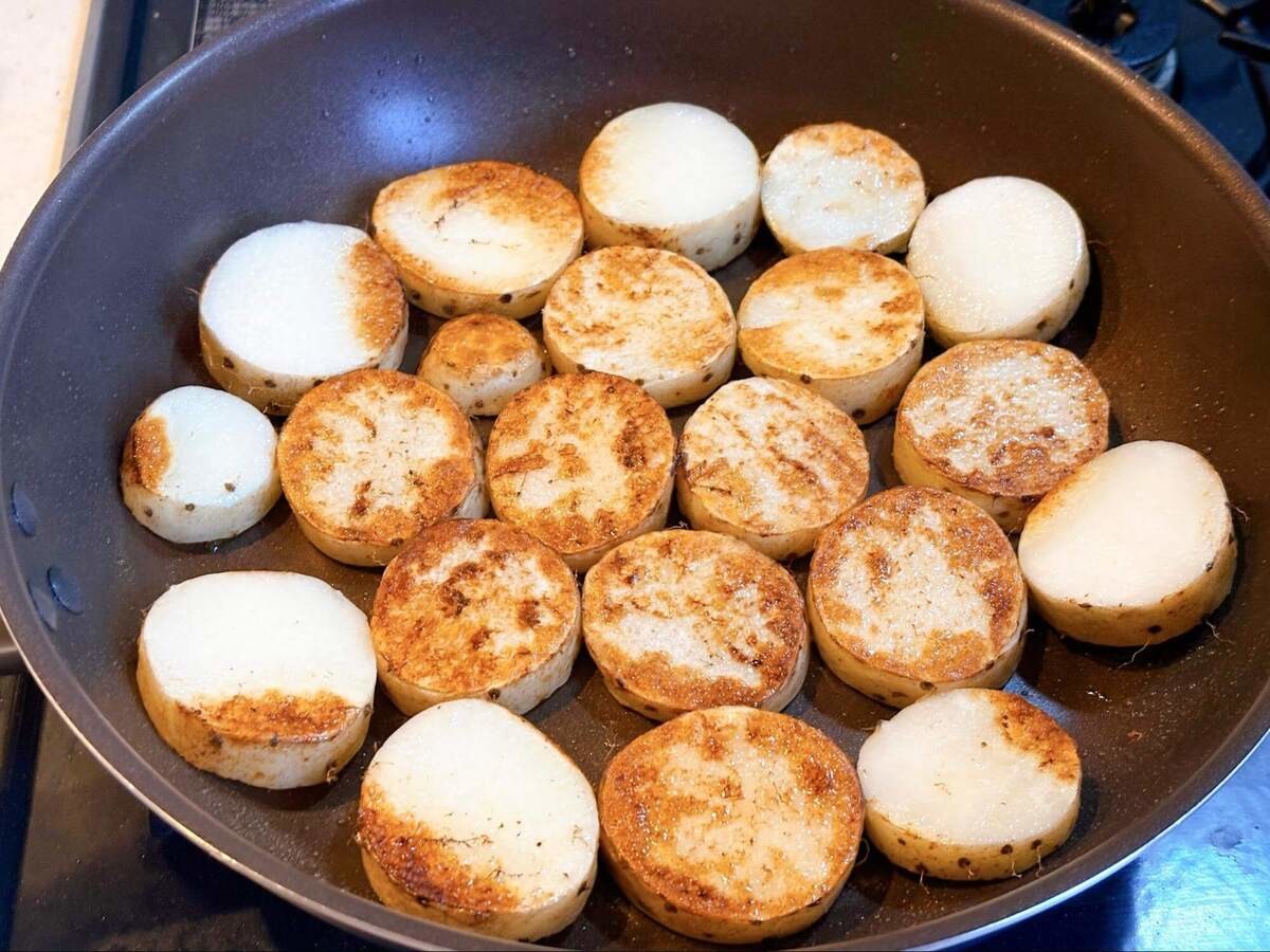 至高の長芋ステーキ