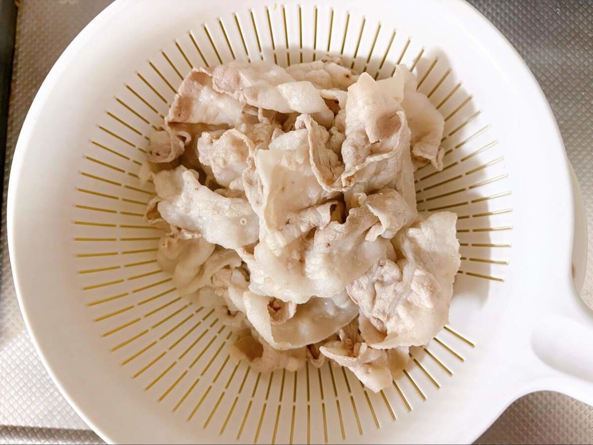 かねふく公式「明太豚しゃぶそうめん」のレシピ