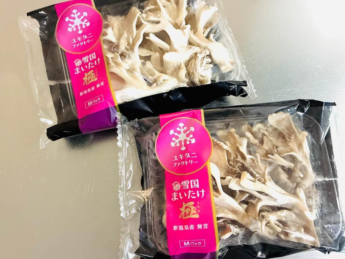 衣が美味しい 雪国まいたけの塩昆布唐揚げ