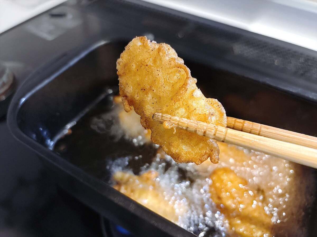 とうもろこしの唐揚げ