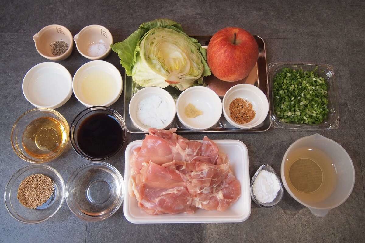 笠原将弘さん「さわやかソースのから揚げ」のレシピ