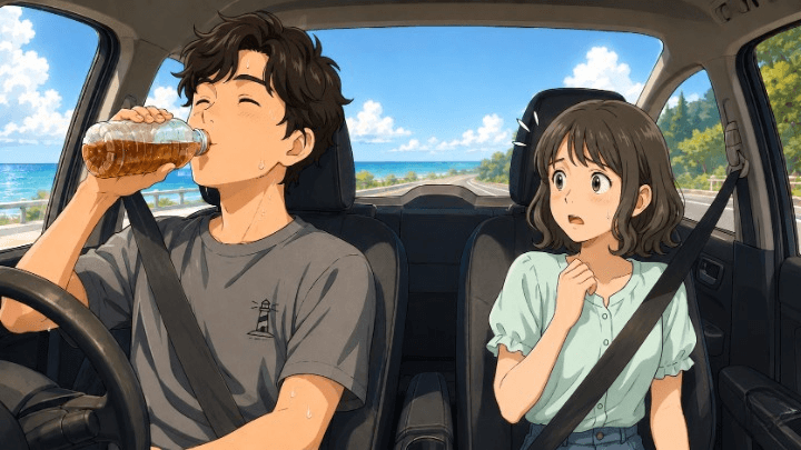 ドライブ中の彼に思わず背筋が凍りついたワケ