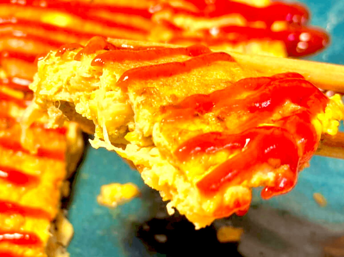 スパニッシュ白菜オムレツ