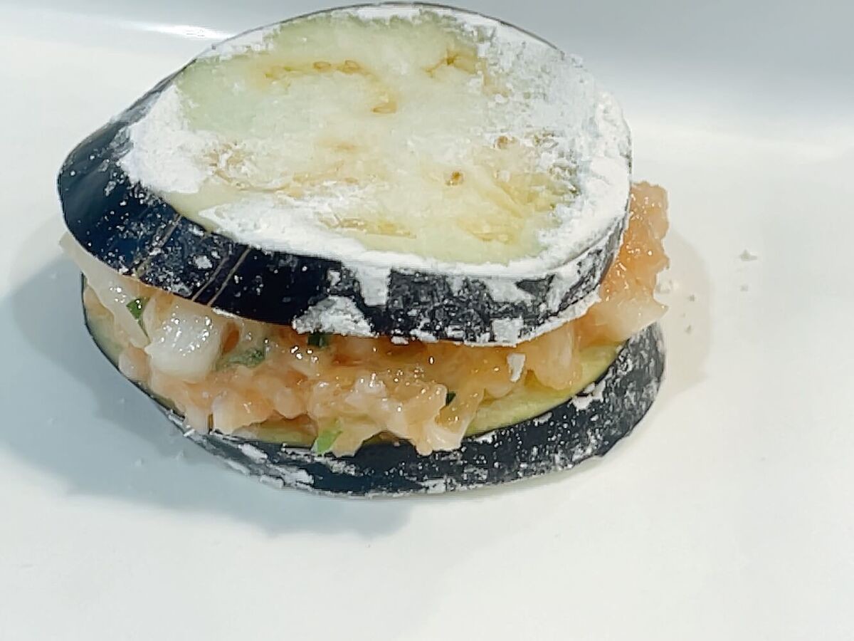 DAIGOも台所「ナスのはさみ揚げ」のレシピ