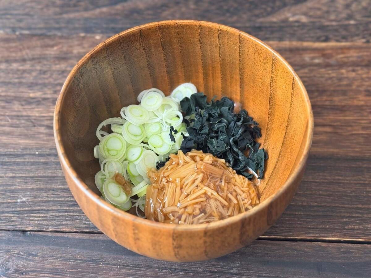 和田明日香さん「即席余り物お吸い物」