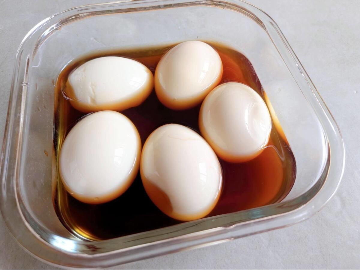 辻希美さん「【激ウマ】煮卵」のレシピ