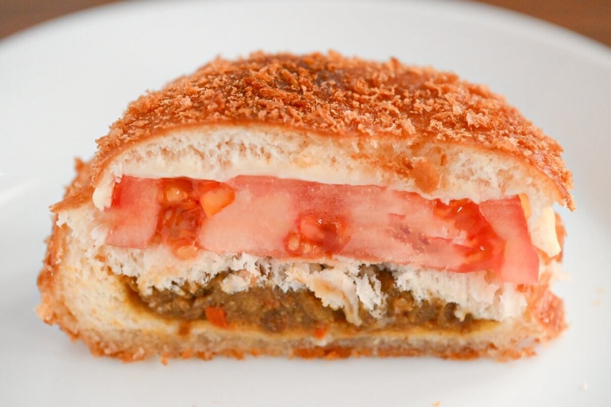 カレーパンバーガー