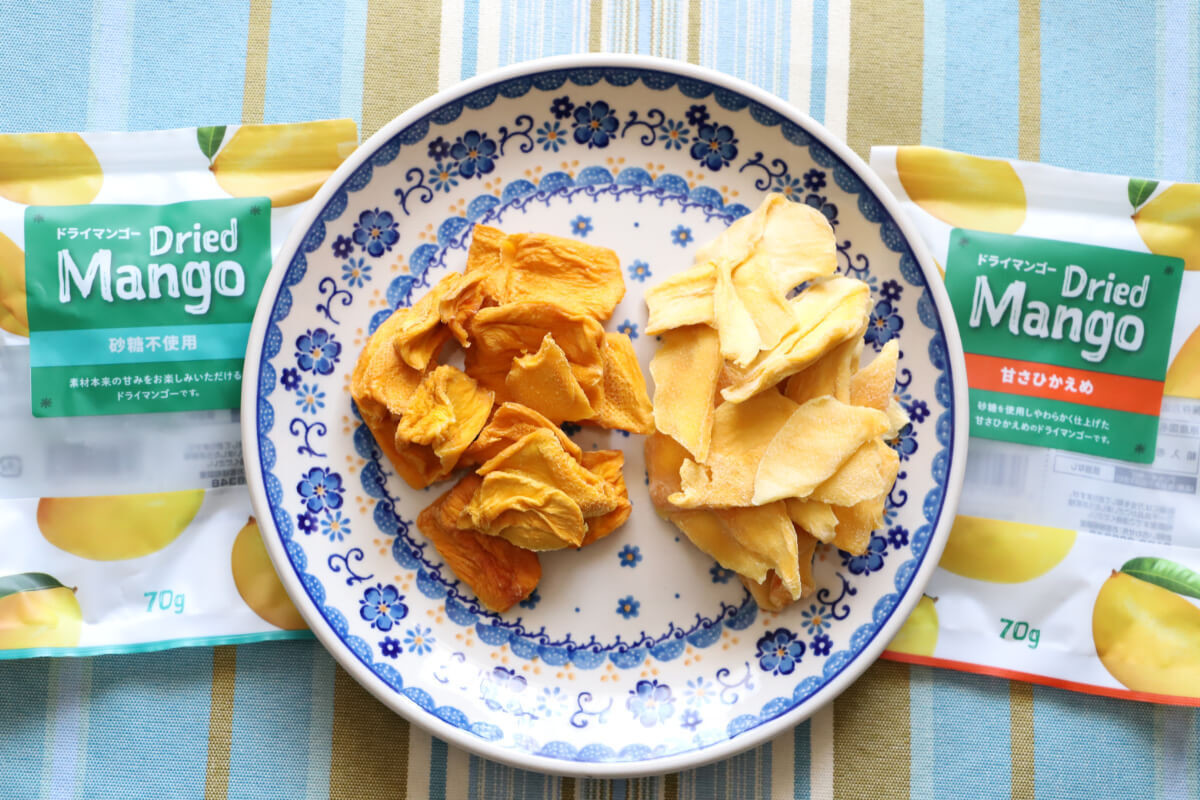 これはハマる！【業スー】ドライマンゴーは思わず2個買い「贅沢食べ