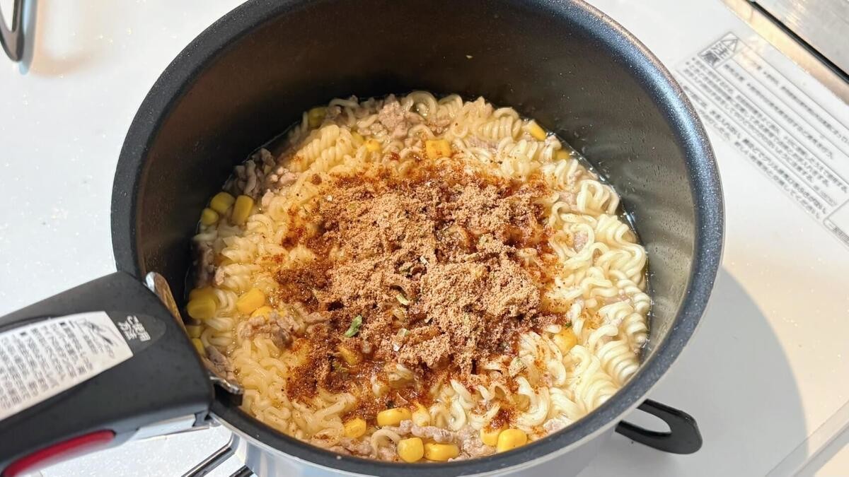 みそバターそぼろラーメン