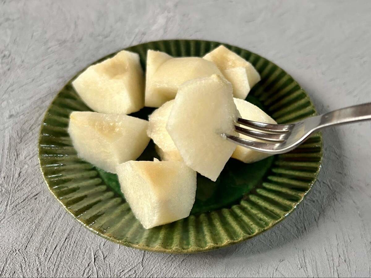 中野瑞樹さんが教える梨の切り方