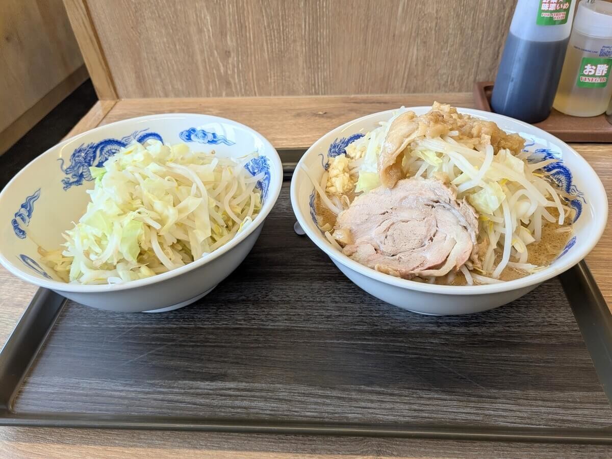 ジャンクガレッジのラーメン