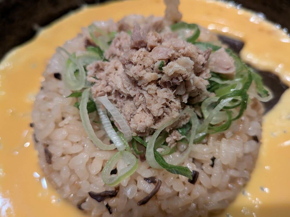 丸源ラーメン「鉄板玉子チャーハン」