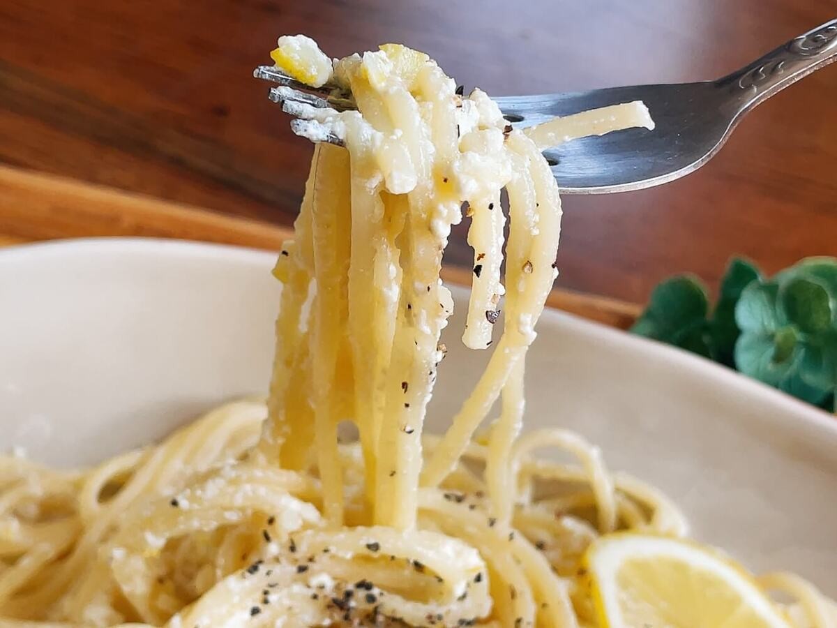 レモンSOYヨーグルトパスタ