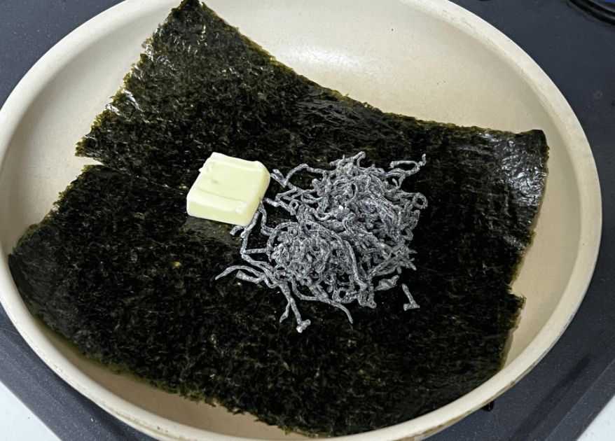 夏見奈央子さん「納豆と海苔のパスタ」