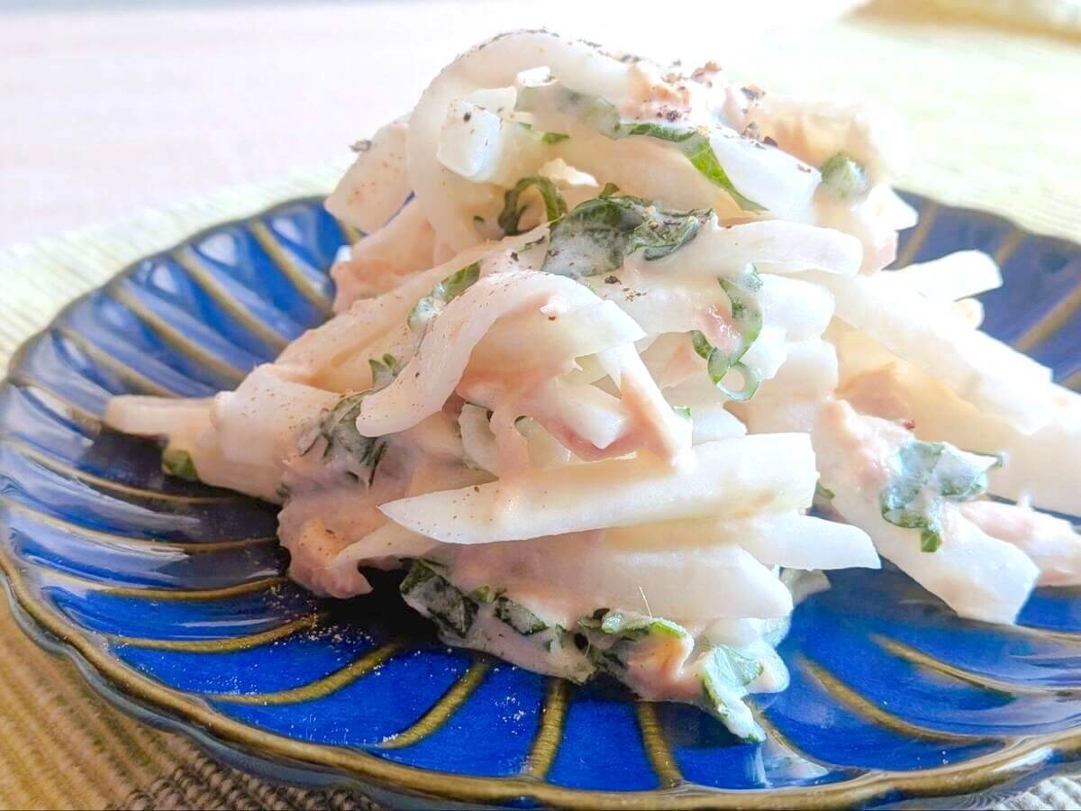 和田明日香さん「大根ツナマヨサラダ」