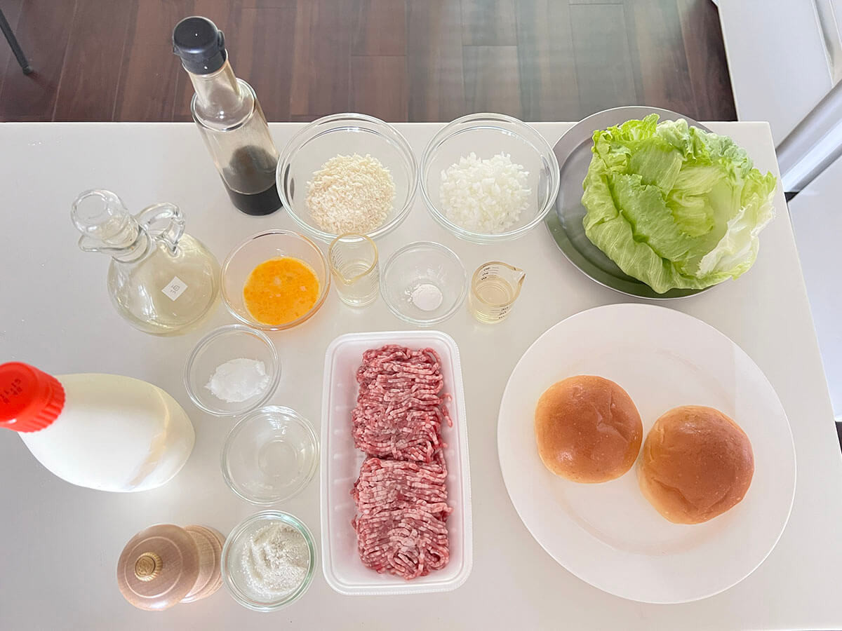 小林まさみさん「照り焼きレタスバーガー」のレシピ