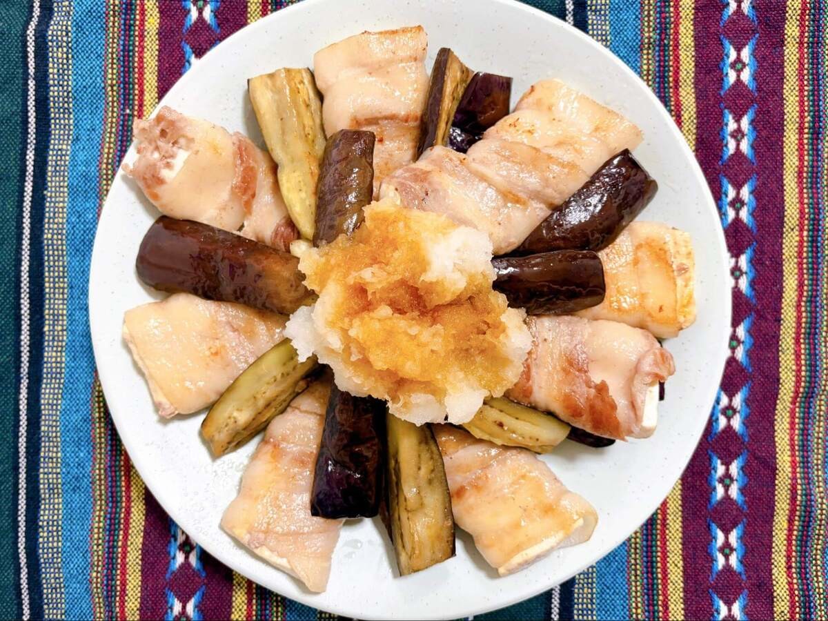 大庭英子さん「豆腐の肉巻き焼き」