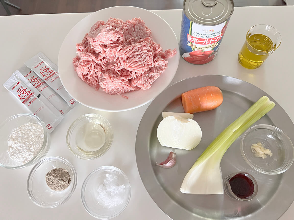弓削啓太さん「ごちそうミートソース」のレシピ