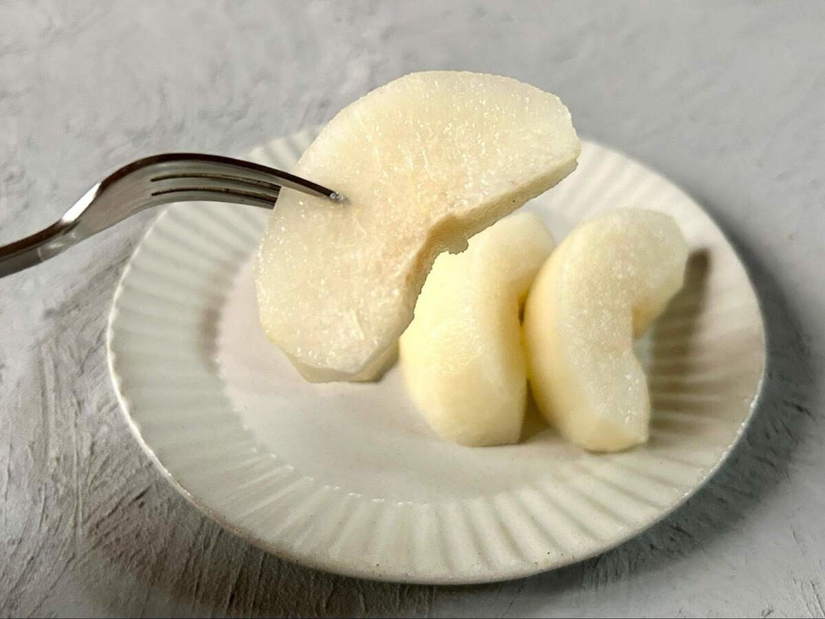 中野瑞樹さんが教える梨の切り方