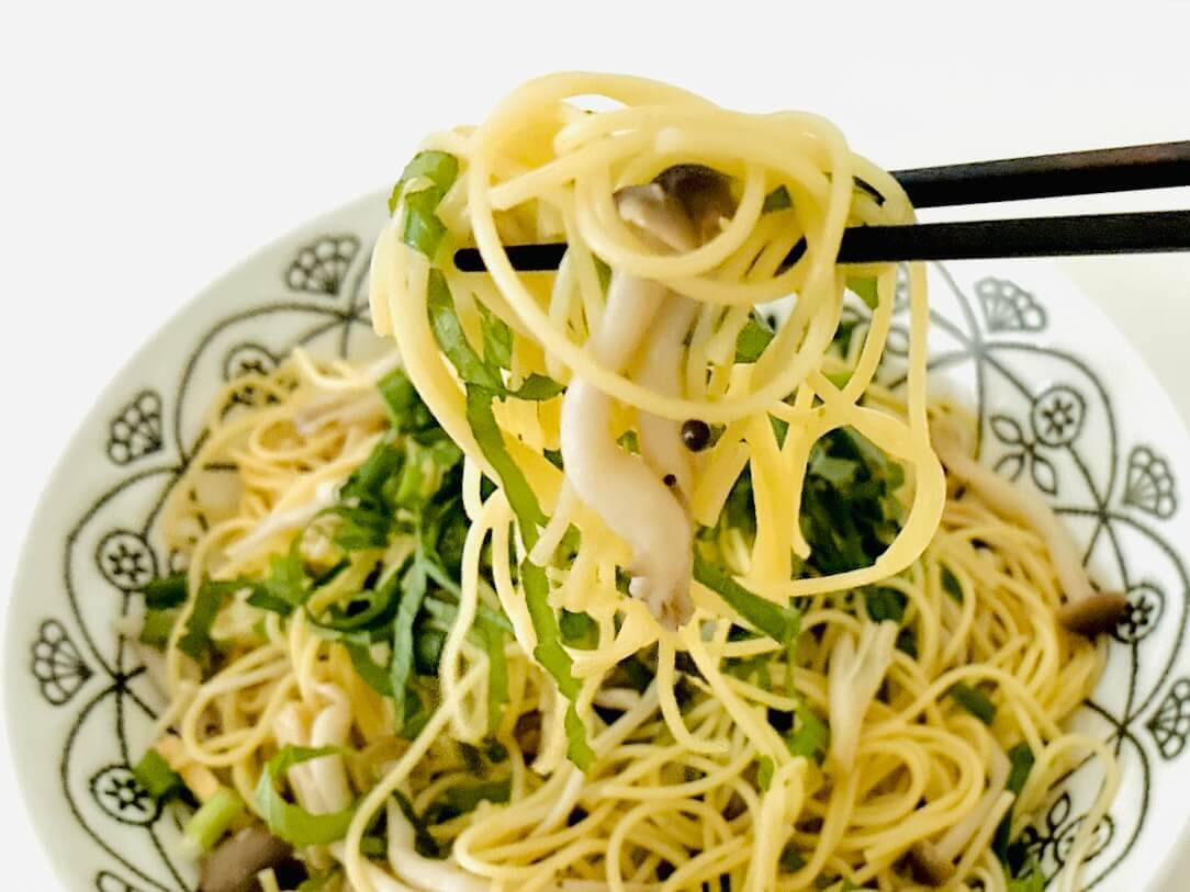 ヒロミさん「きのこパスタ」のレシピ