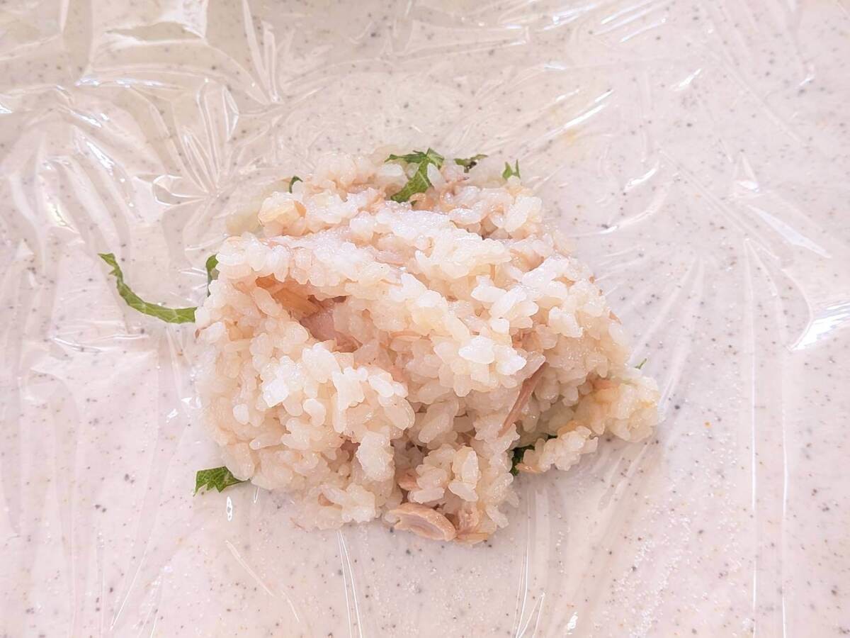 なめ茸ツナ缶の簡単釜飯