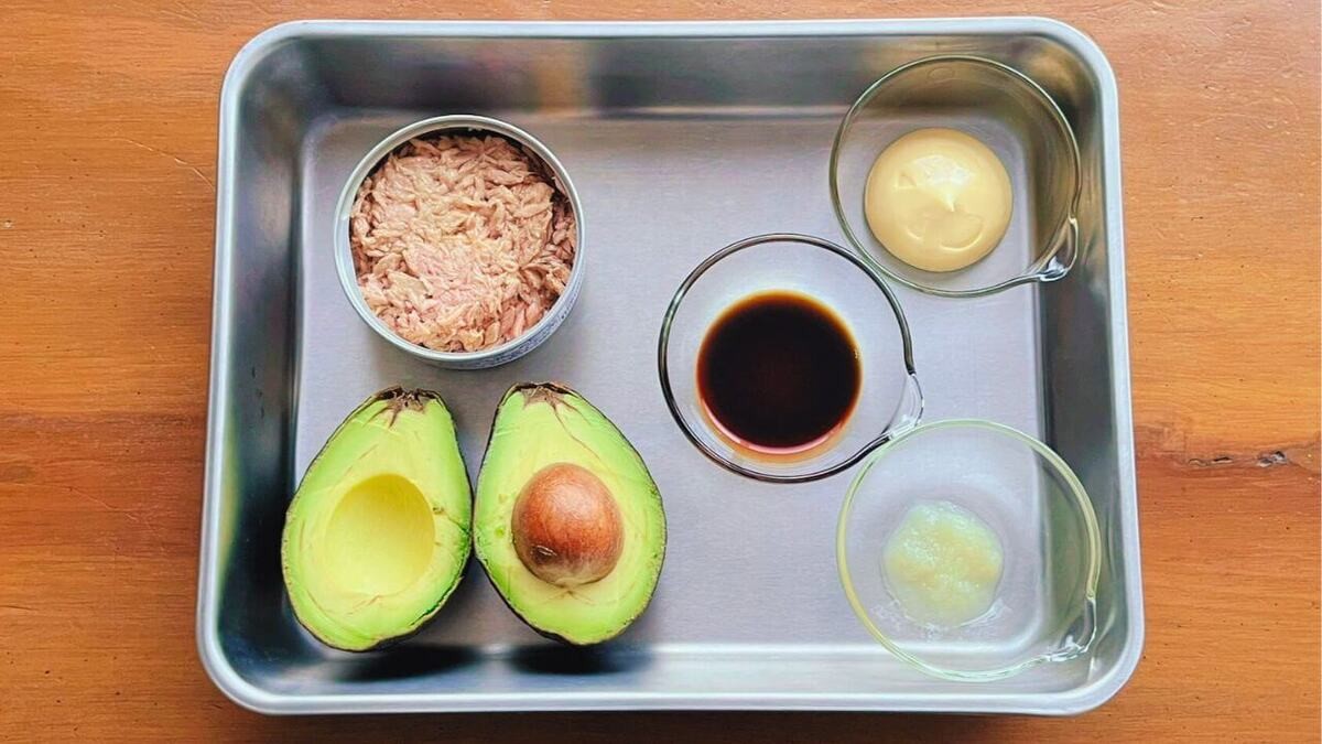 「アボカドのツナマヨあえ」