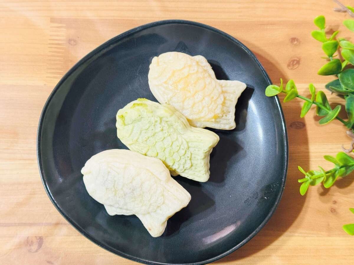 もちもち白いプチたい焼きカスタード