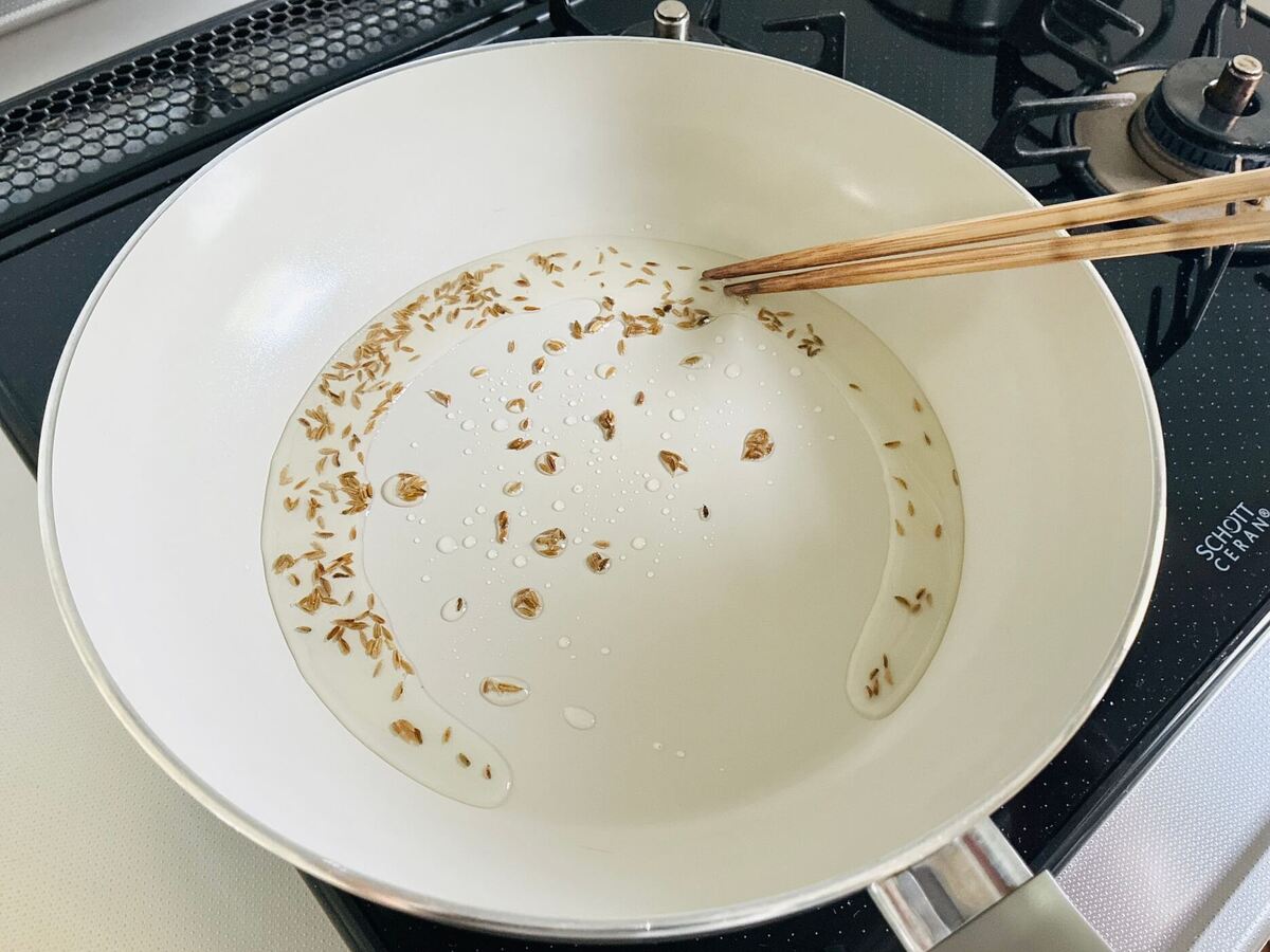 さば缶の簡単ビリヤニ