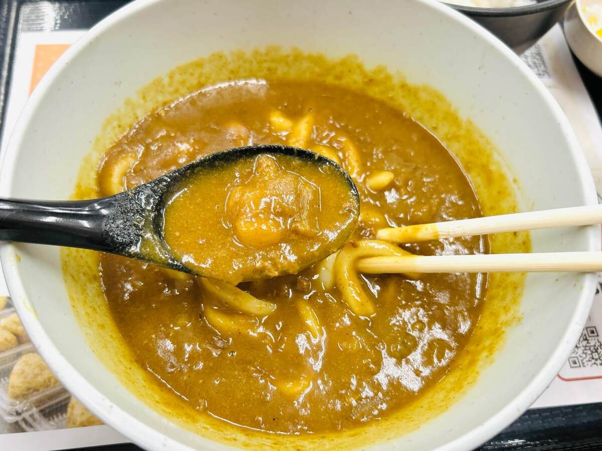 資さんうどん「カレーうどん」