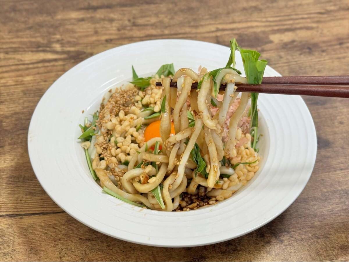 つゆなしうどん
