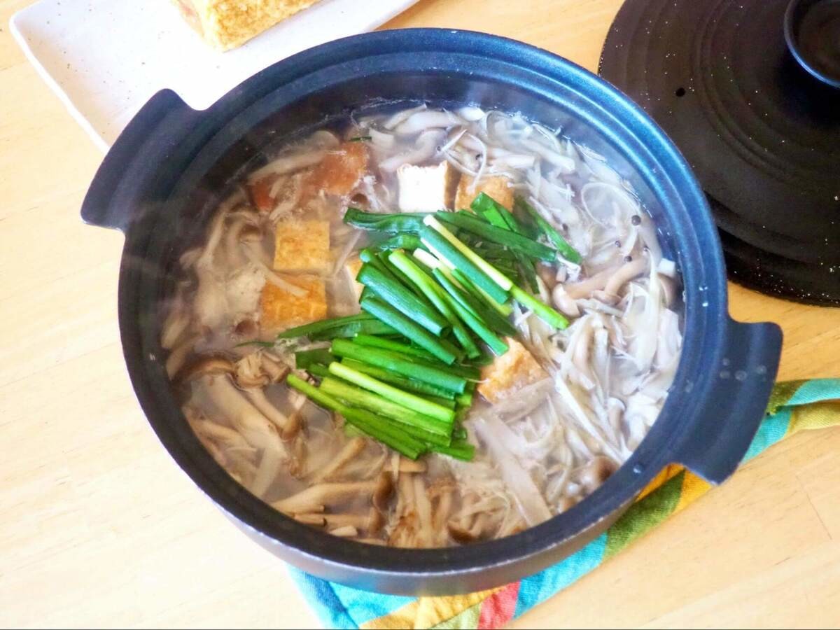 藤井恵さん直伝「ホタテ缶と厚揚げの鍋」の作り方