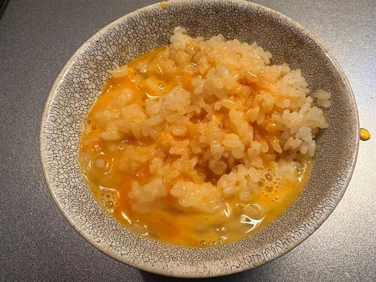 上野貴史さん「美味しい卵かけごはん」